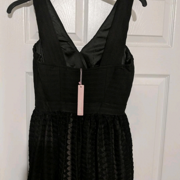Minuet Black Cocktail Dress - Picture 2 of 2